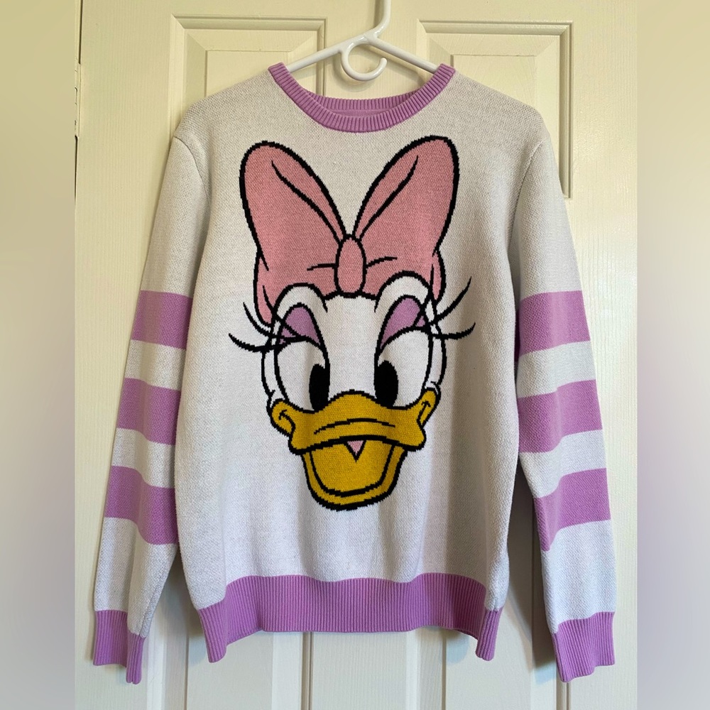 Authentic Disney Parks Daisy Knit Sweater - Size M